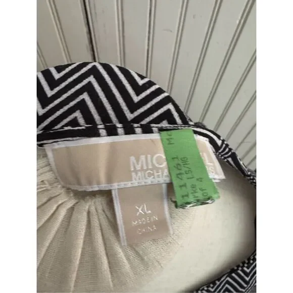 Michael Kors side tie blouse sz xl - Picture 2 of 4